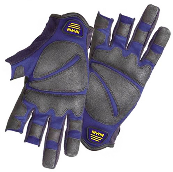 IRWIN 握手牌 木工手套 IW-10503829 XL, 藍色, 1雙
