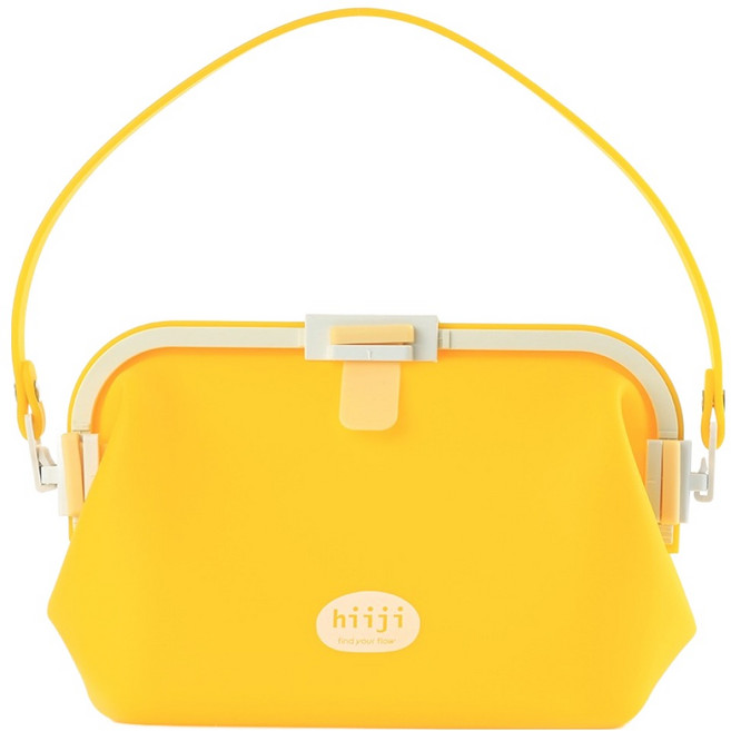 히지 실리콘 수영가방 젤리박스, 옐로우