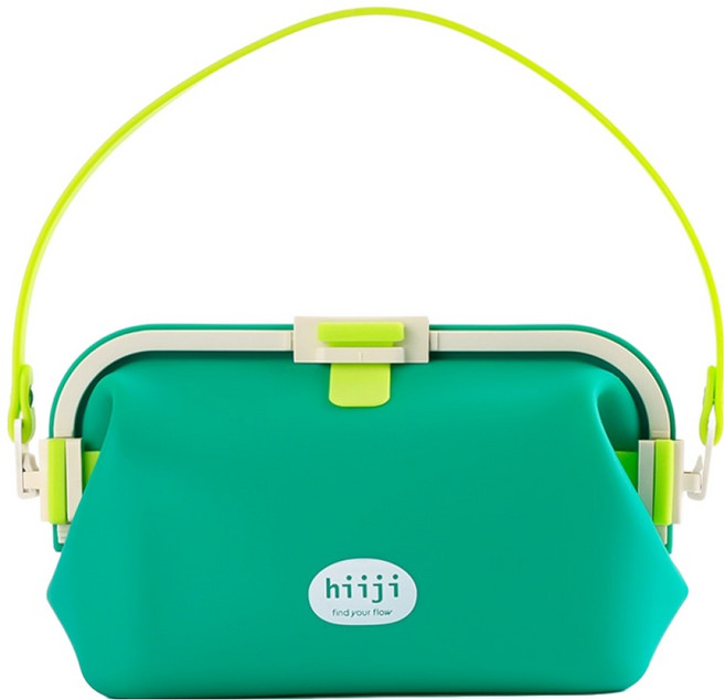 히지 실리콘 수영가방 젤리박스, 그린
