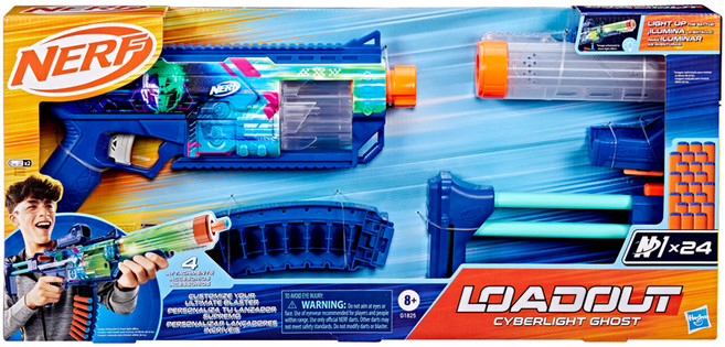 Hasbro 孩之寶 NERF 樂活打擊 終極模組系列 電光潛行者射擊器, 混和顏色, 1盒