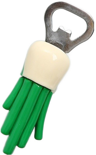 야채 모음 자석 병따개 대파, 혼합색상, 1개