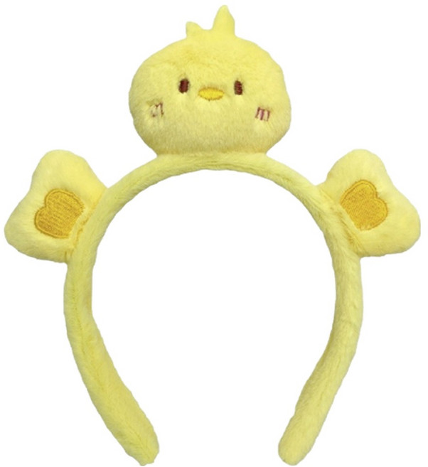 미미파티 동물 생일 인싸 놀이공원 체육대회 머리띠, 두손병아리, 1개
