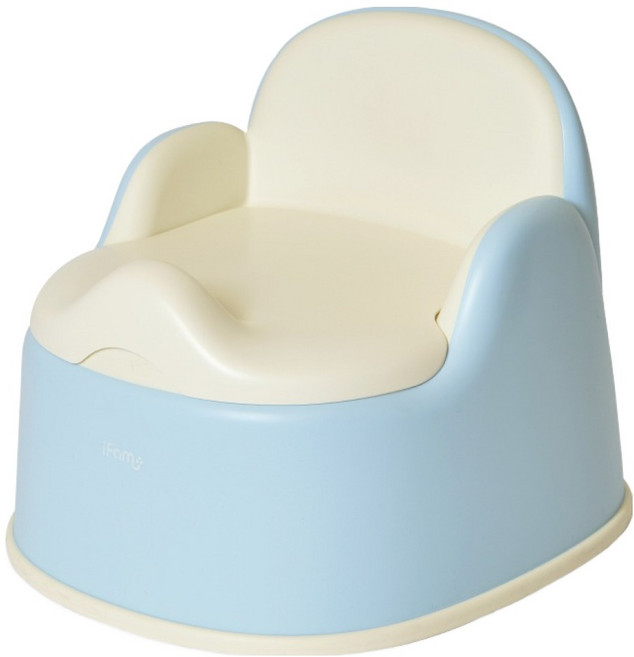 아이팜 유아용 캔디 낮은 포티 변기, 블루