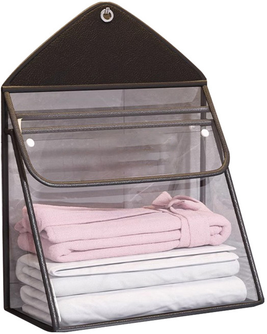 리빙킹 무타공 욕실 옷 보관함, 블랙, 1개