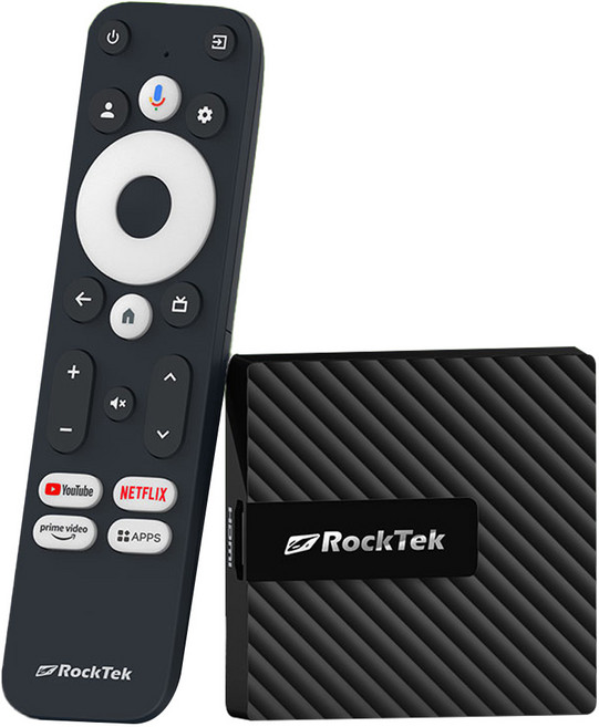 RockTek 雷爵 4K Streaming Dongle 迷你電視盒, 1個, TVDongle