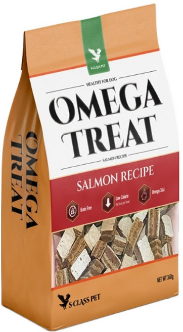 펫보타닉스 강아지 오메가 트릿, 연어, 340g, 1개