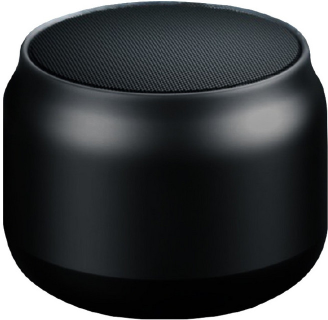 PLEIGO 휴대용 무선 TWS 미니 블루투스 스피커, BS07, 블랙