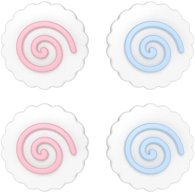 이이네 조이콘아날로그 어묵 스위치2 2종 x 2p 세트, 혼합색상, 1세트, L1149