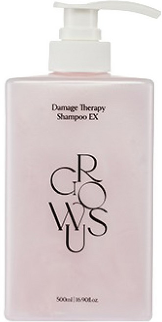 그로우어스 데미지 테라피 샴푸 로즈향, 500ml, 1개