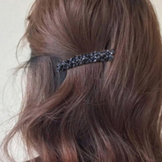 걸핀스 클리어 크리스탈 컬러 비즈 자동핀 200