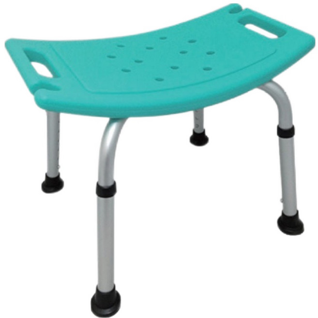 FUZIKON MEDICAL EQUIPMENT 富士康 無背浴室洗澡椅 0010, 綠色