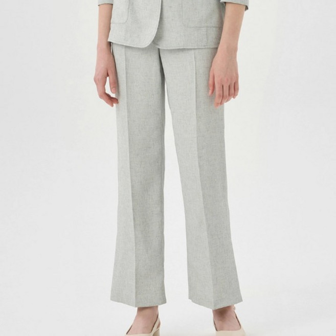 라인어디션 여성용 멘데스 세미 부츠컷 슬랙스