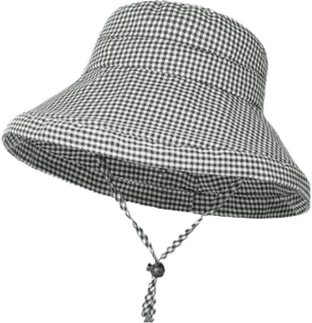 PDS패션 CHECK 넓은 버킷햇