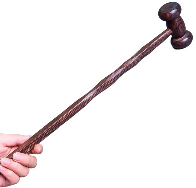 캐롤링 원목 등 마사지 허리북 안마봉, 1개