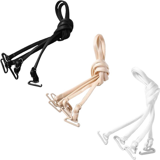 arua 슬림 오프숄더 브라 끈 3p 세트 0.5cm