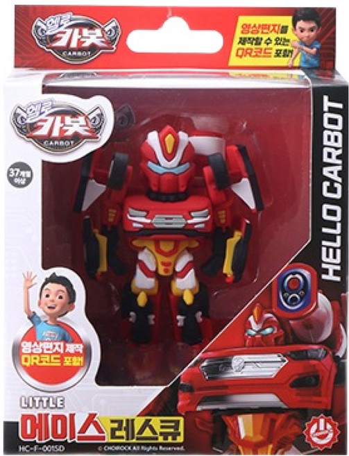 헬로카봇 리틀 에이스레스큐 피규어, 혼합색상, 1개