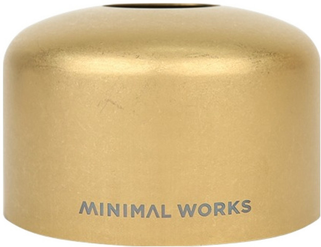 미니멀웍스 가스 캐니스터 마스크 레트로 S, GOLD, 1개