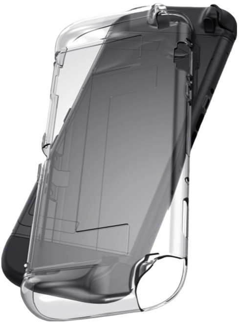 호후 클투케 닌텐도 스위치2 TPU 일체형 그립 케이스, 투명, 1개