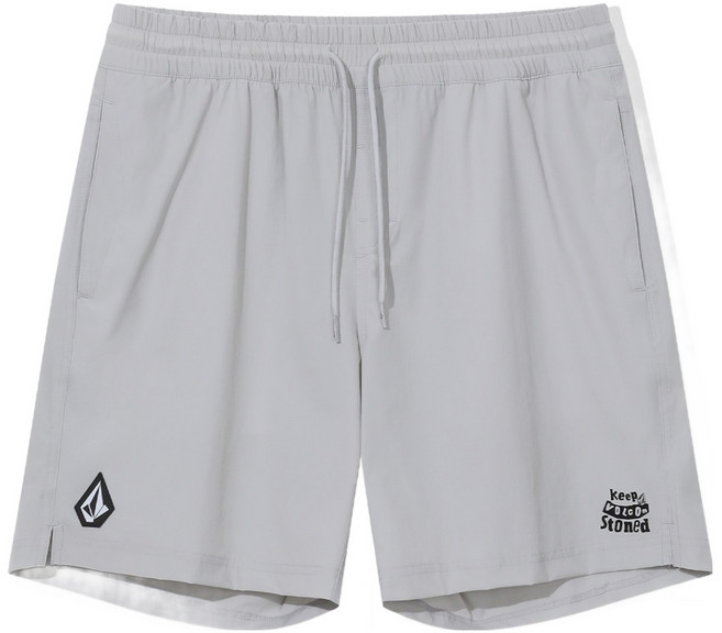 볼컴 남성용 에센셜 보드 쇼츠 VA252SP202, Grey
