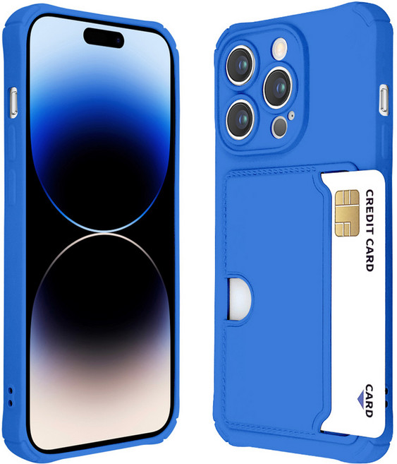 워너프 사이드 포켓 컬러 소프트 휴대폰 케이스