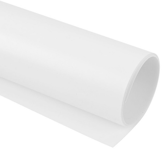 컴스 촬영 PVC 양면 무광 배경지 White 60 x 100 cm, IH168, 1개