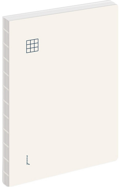 뮤니드 잇 핸디 A5 3mm 그리드 노트, 아이보리, 1개