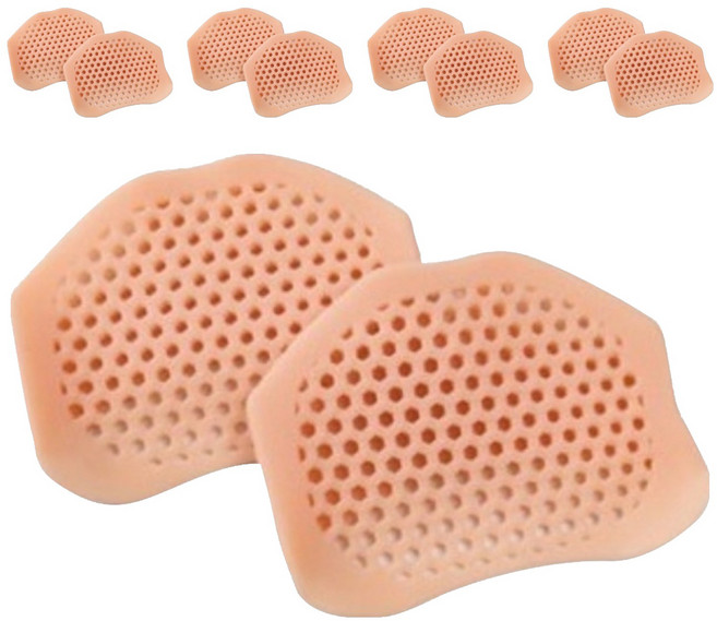 솔미온 부드러운 실리콘 발바닥 앞꿈치 쿠션 패드 스킨 2p, 5개