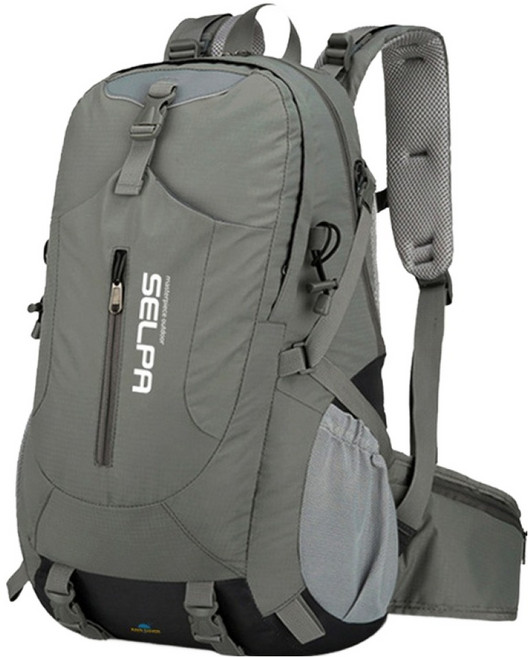 셀파 배낭 34L + 레인커버 랜덤발송 세트 TCB-A34L, 그레이(배낭)