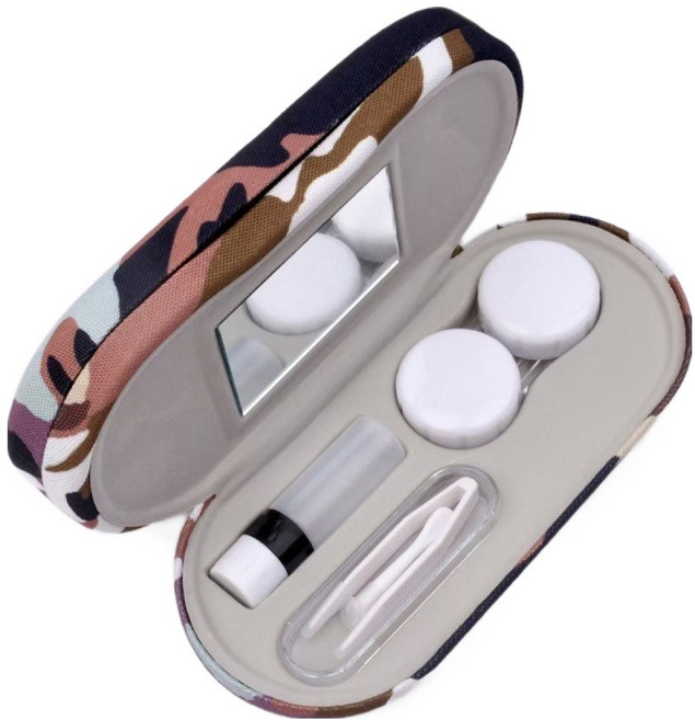 소울리치 안경 및 콘텍트렌즈 보관 케이스, 타입14, 1개