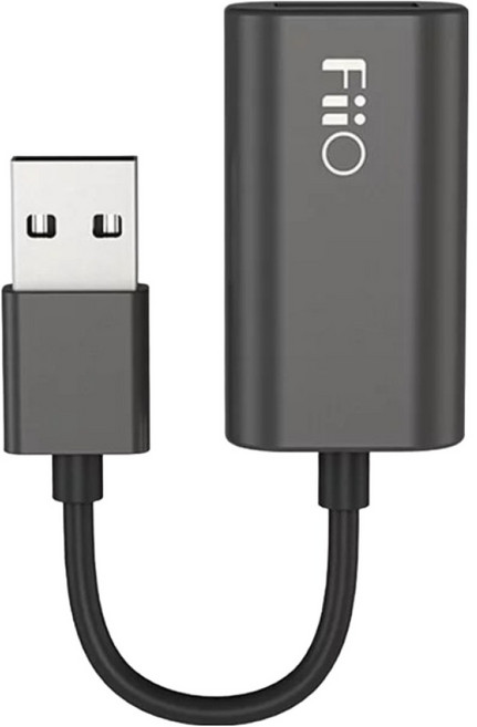 FIIO 飛傲 USB電源訊號分離線, 黑色, LA-UA1, 1條