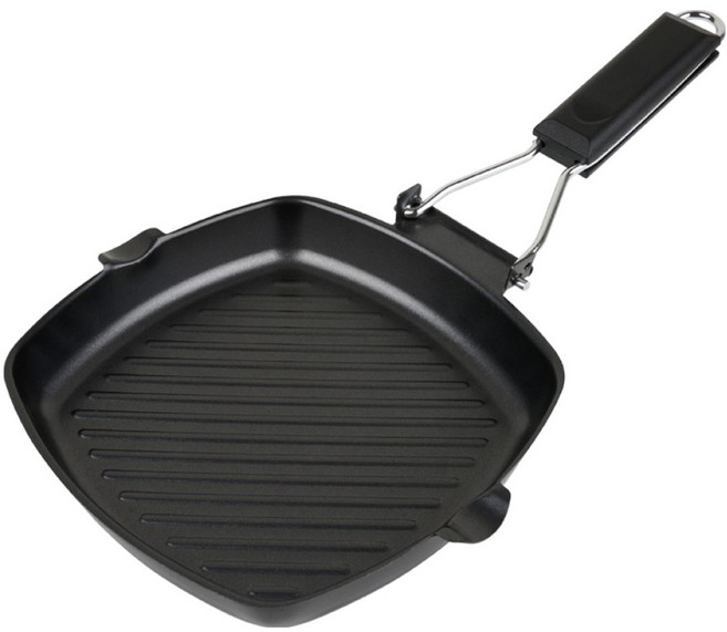 Nuit 努特 鍋匠 折疊不沾料理方鍋 台灣製 NTD40, 1個, 20cm