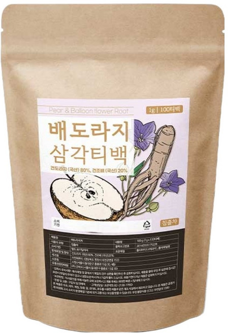 조은약초 배도라지차, 1g, 1개, 100개입