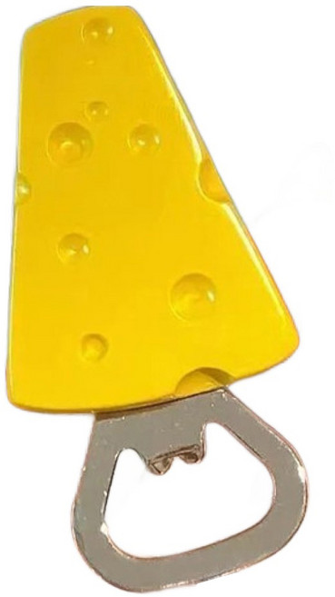 맙소샵 자석 귀여운 맥주 병따개 BRP568, 치즈, 1개