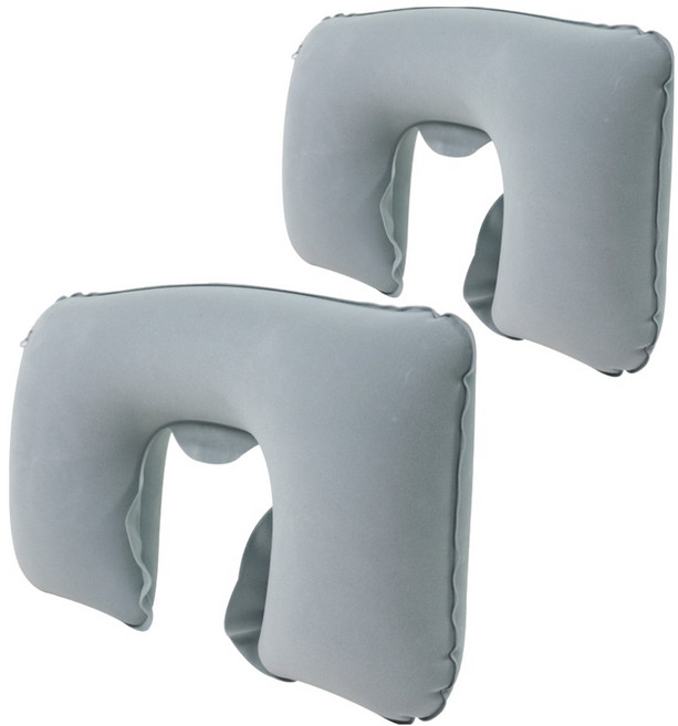 OMAX 舒適植絨頸枕 2個