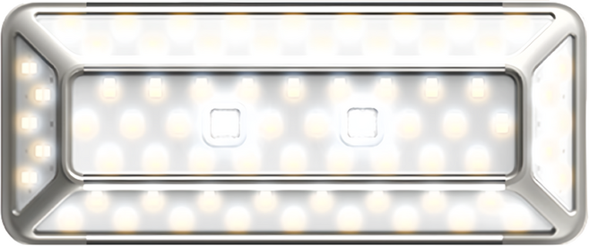 LUMENA PRO2 五面廣角行動電源LED燈, 星空銀, 1個