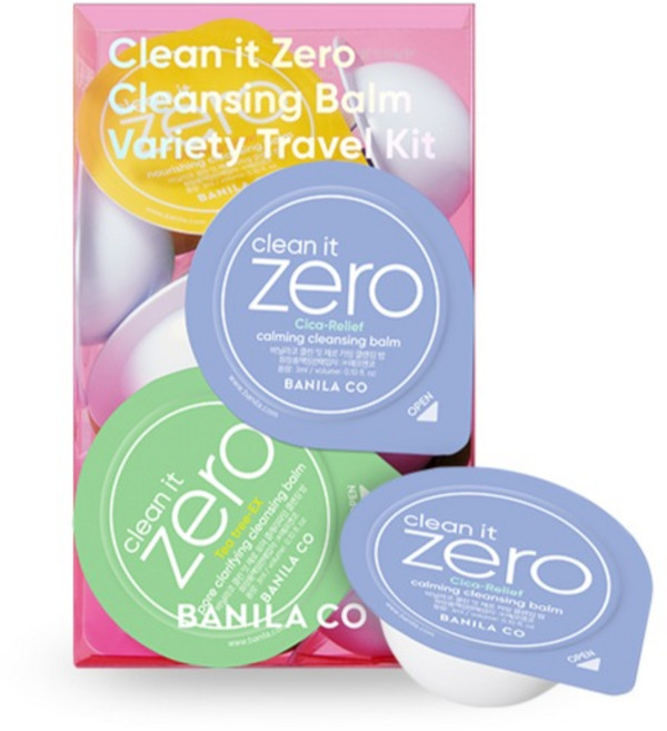 바닐라코 클린 잇 제로 클렌징밤 버라이어티 트래블 키트 16p, 48ml, 1개