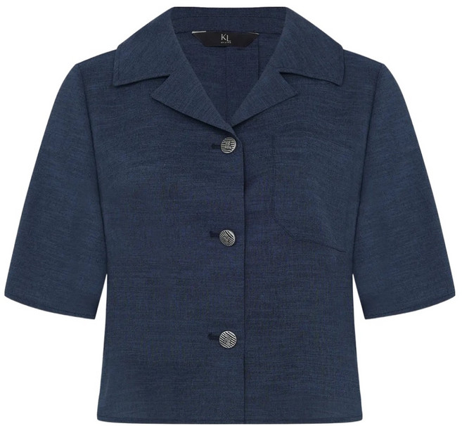 케이엘바이린 빌리프 반팔 블라우스