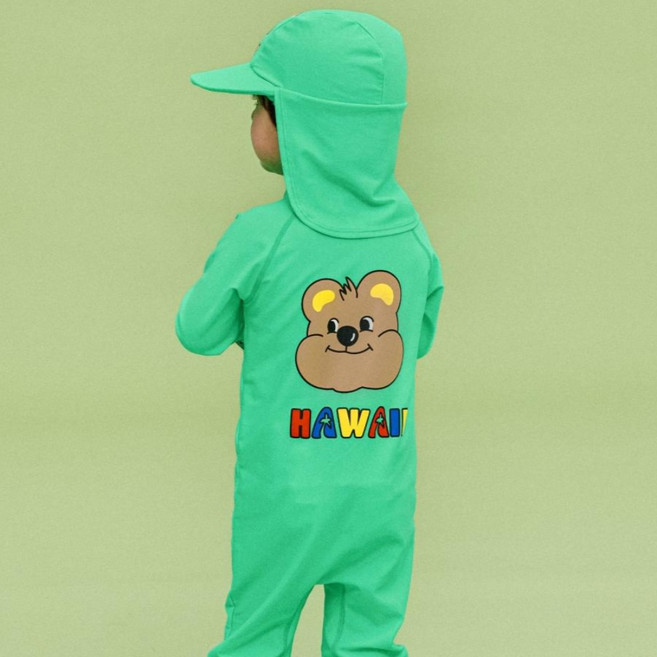 로토토베베 남아용 트로피컬 래쉬가드 세트