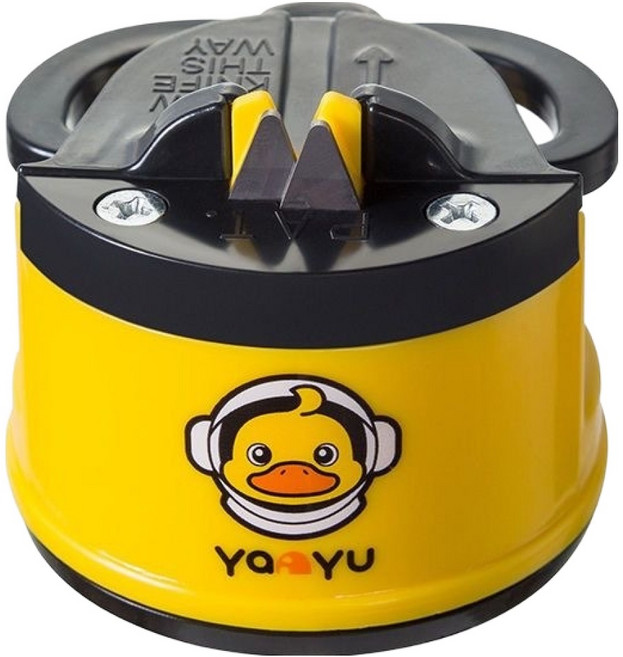 굿썸 간편한 흡착식 칼갈이, 러버덕, 1개