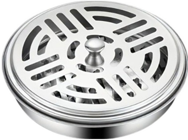 하이퍼플래닛 캠핑 휴대용 스테인리스 모기향 삼각망사 거치대