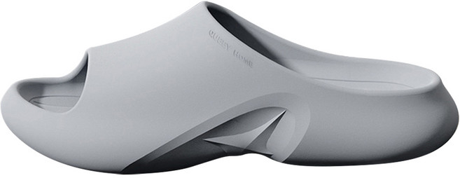 Elsso 舒適足弓支撐氣墊拖鞋 4cm, 灰色, 260