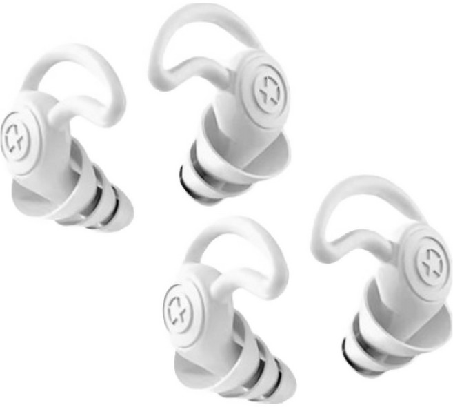 휴올리 소음 차단 수면 귀마개 화이트 2p, 2세트