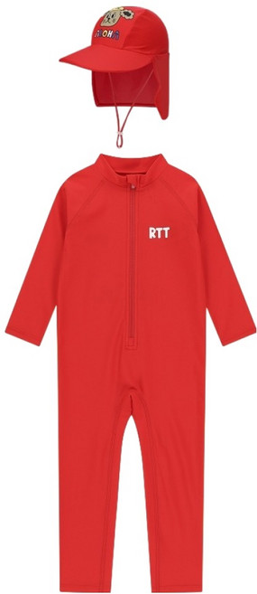 로토토베베 남아용 트로피컬 래쉬가드 세트