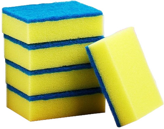 앞날창창 거품 잘나는 주방 설거지 스펀지 수세미, 1개, 5개입