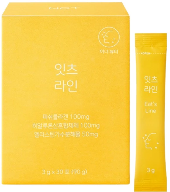 네츄럴굿띵스 잇츠 라인 30p, 90g, 1개 - 쿠팡