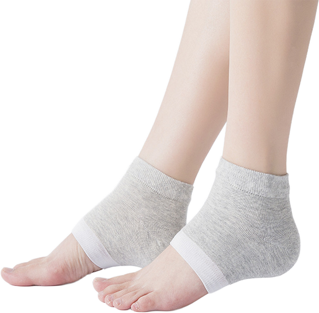 올이즈유 발뒷꿈치 풋케어 용품 양발착용 세트 그레이, 1세트, 36g