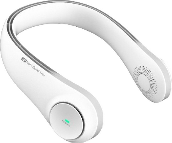 넥밴드 휴대용 선풍기, FN-900N, 화이트