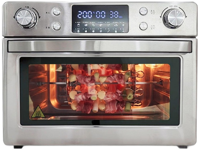 대우어플라이언스 대용량 올스텐 오븐형 에어프라이어 30L, DEC-D620, 스텐