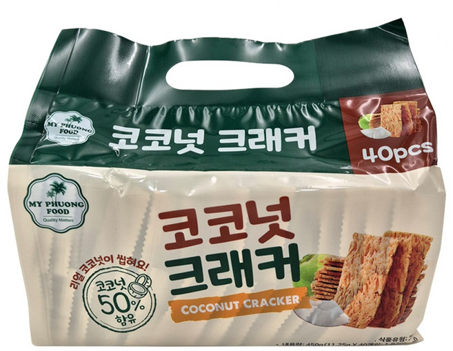 코코넛 크래커, 450g, 1개