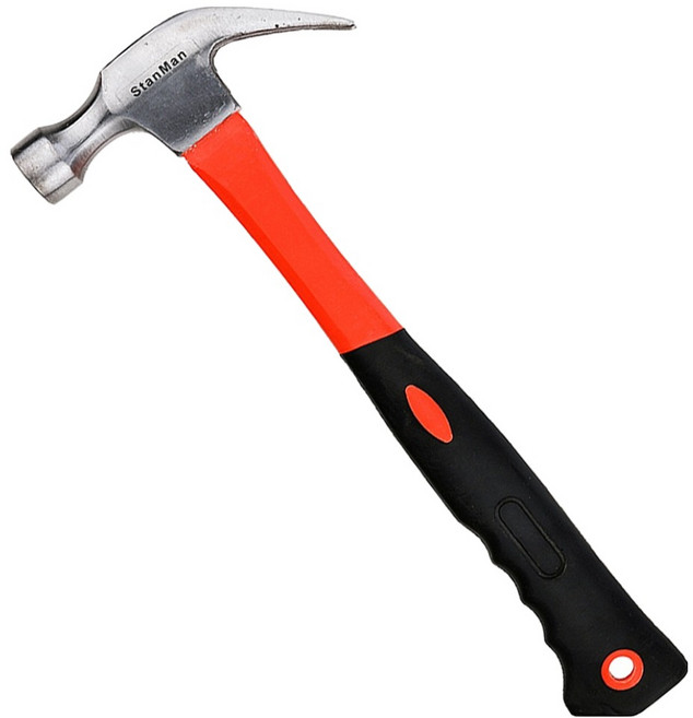 스탠맨 글라스화이바 장도리 망치 340mm, STH-340, 1개